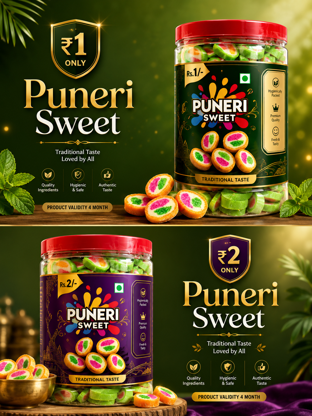 Milky Puneri Burfi